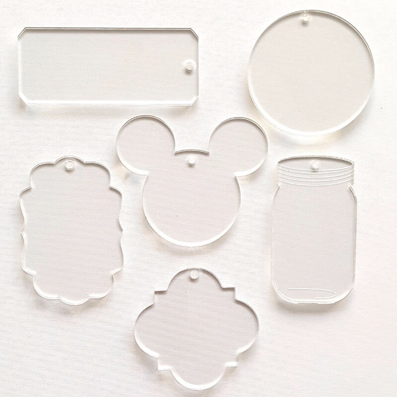 custom shape acrylic plate