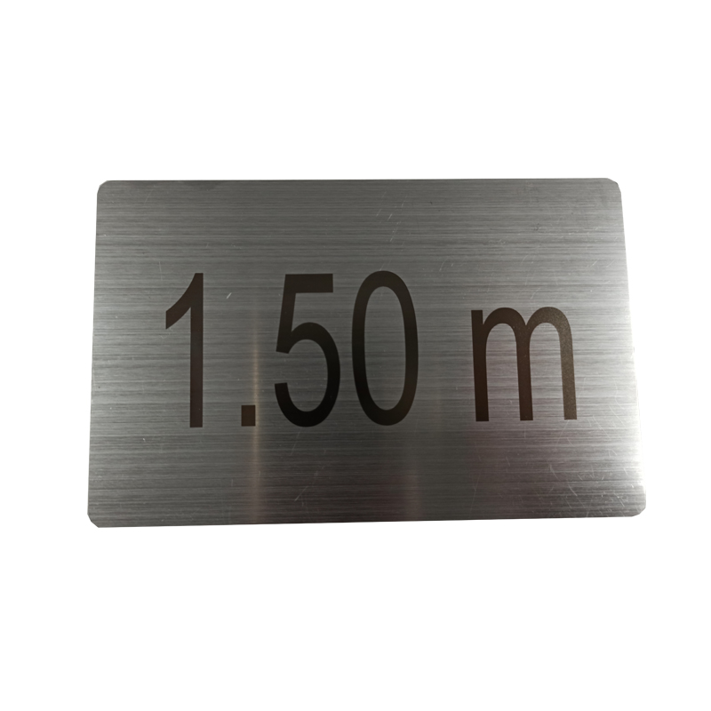 custom stainless steel nameplate